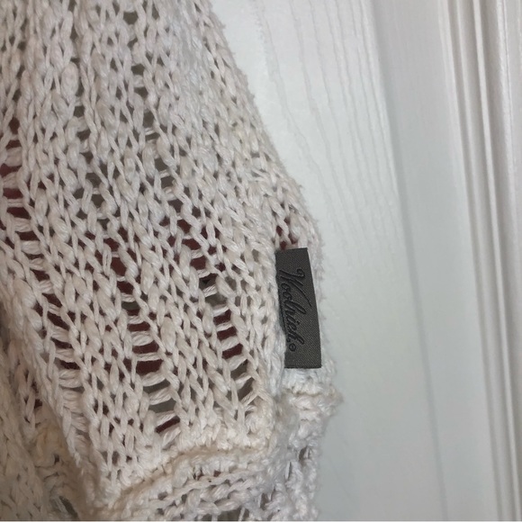Woolrich Cotton Crochet Short Sleeve Cardigan. Size M - Picture 4 of 8